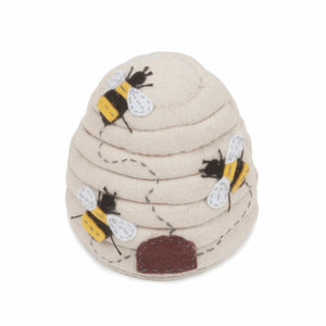 HobbyGift Pin Cushion Bee Hive - Appliqué Bee Design